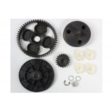 Metal Gear Set 19/55T with Hex Pinion & Bell | Rovan Sports